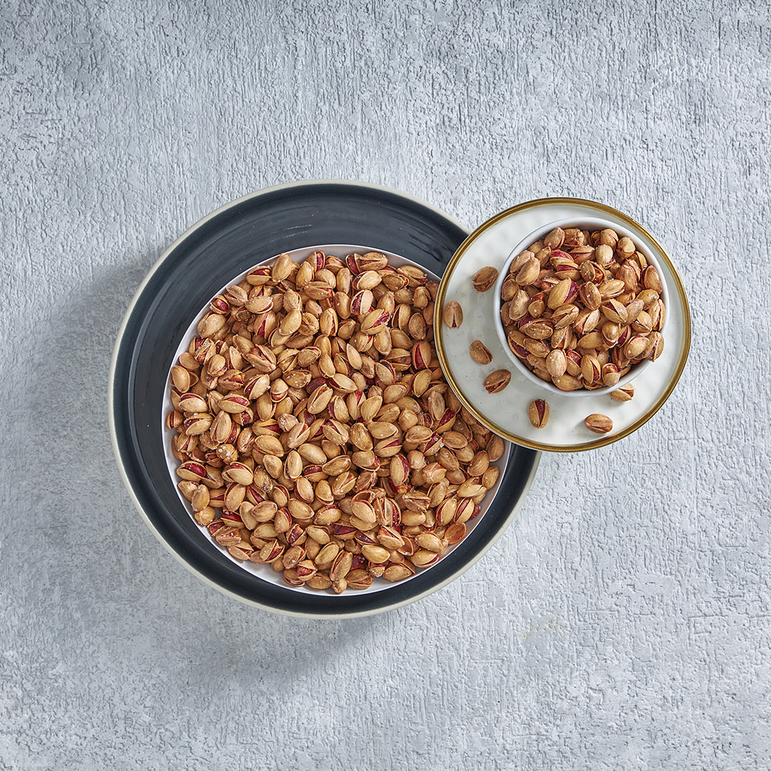 Salted pistachios