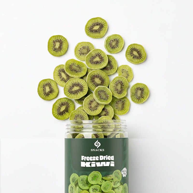 عبوة كيوي مجفف بالتبريد 70 جرام بدون سكر مضاف (freeze dried kiwi 70g pack)