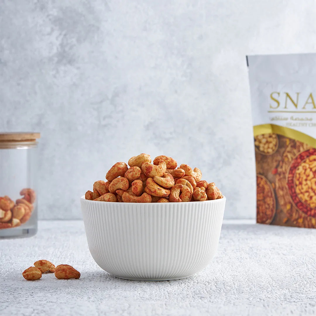 Smoked cashews