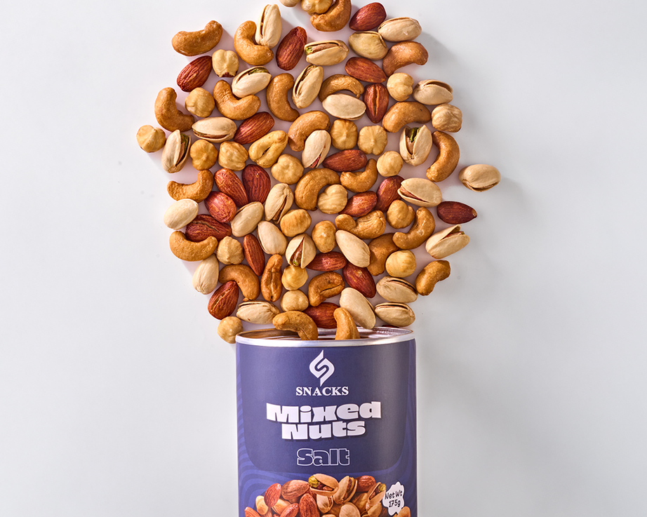 مكسرات مشكلة مملحة