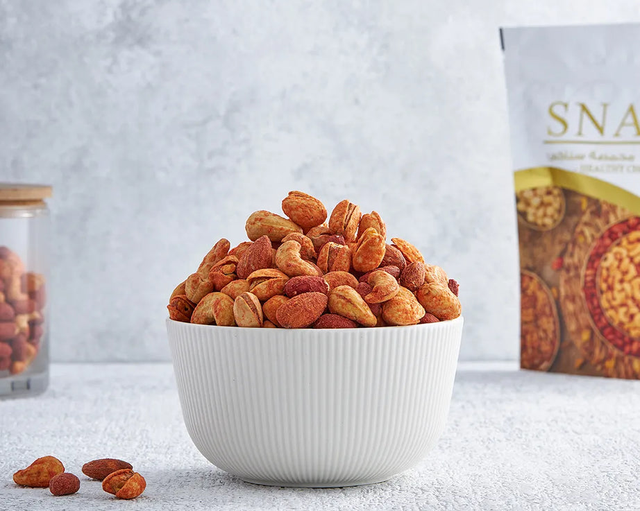 مكسرات مشكلة مدخنة