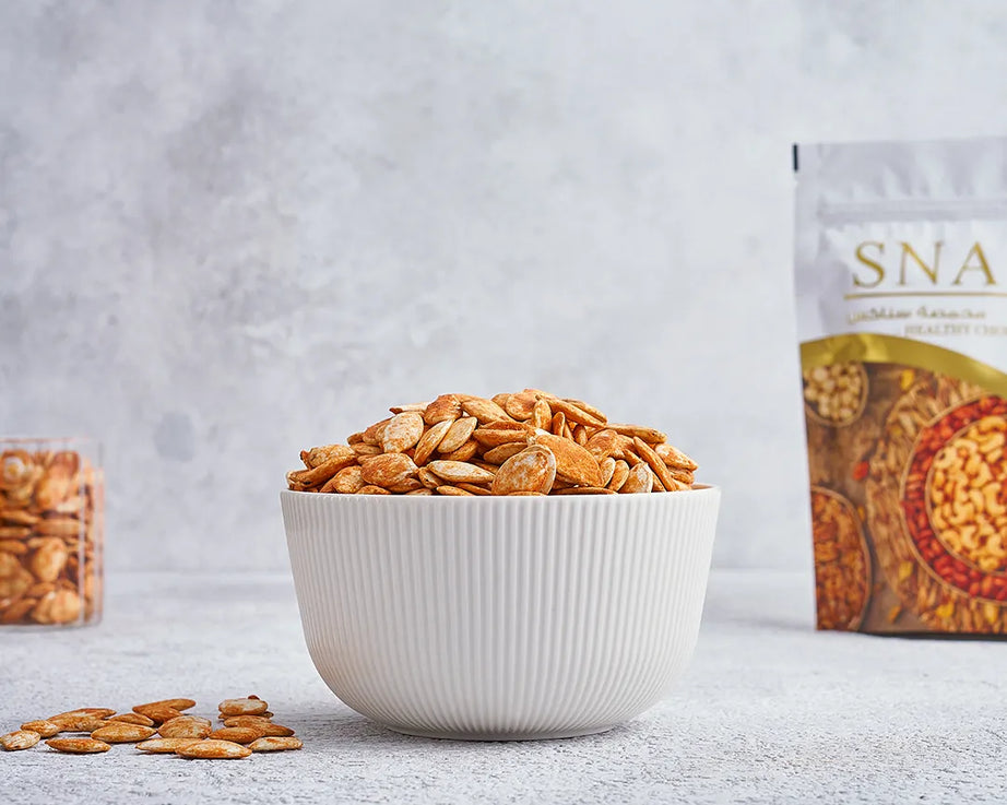 لب قرع عسل مدخن