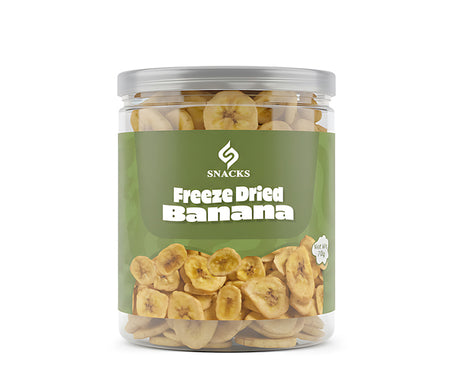 موز مجفف بالتبريد