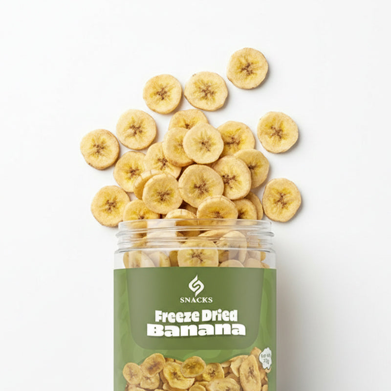 موز مجفف بالتبريد