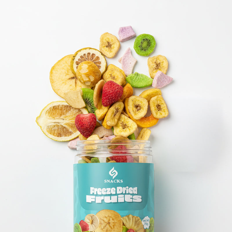 فواكه مجففة بالتبريد