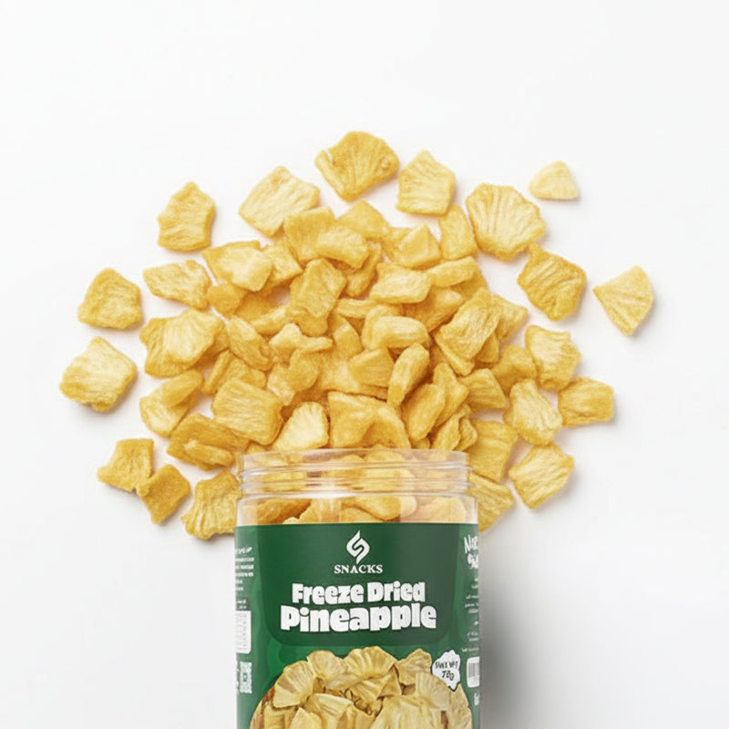 أناناس مجفف بالتبريد