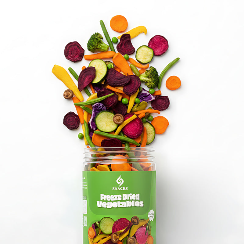 خضروات مجففة بالتبريد