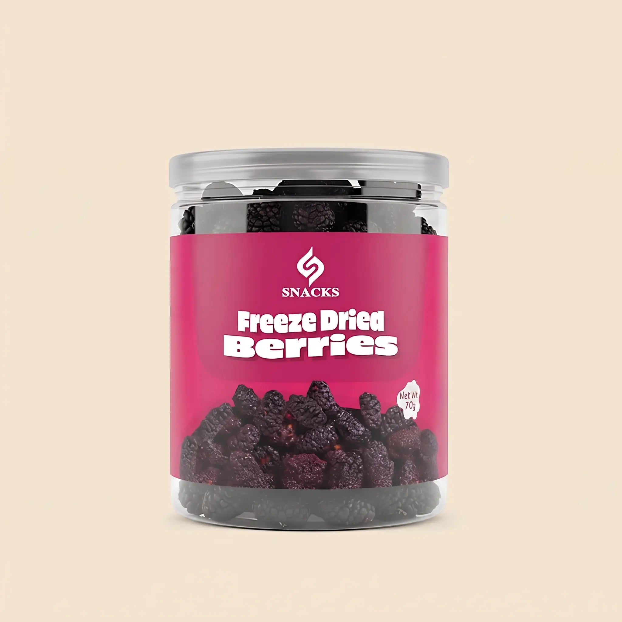 Freeze-Dried Berries – Crispy with a Concentrated Flavor, Rich in Antioxidants, No Added Sugar