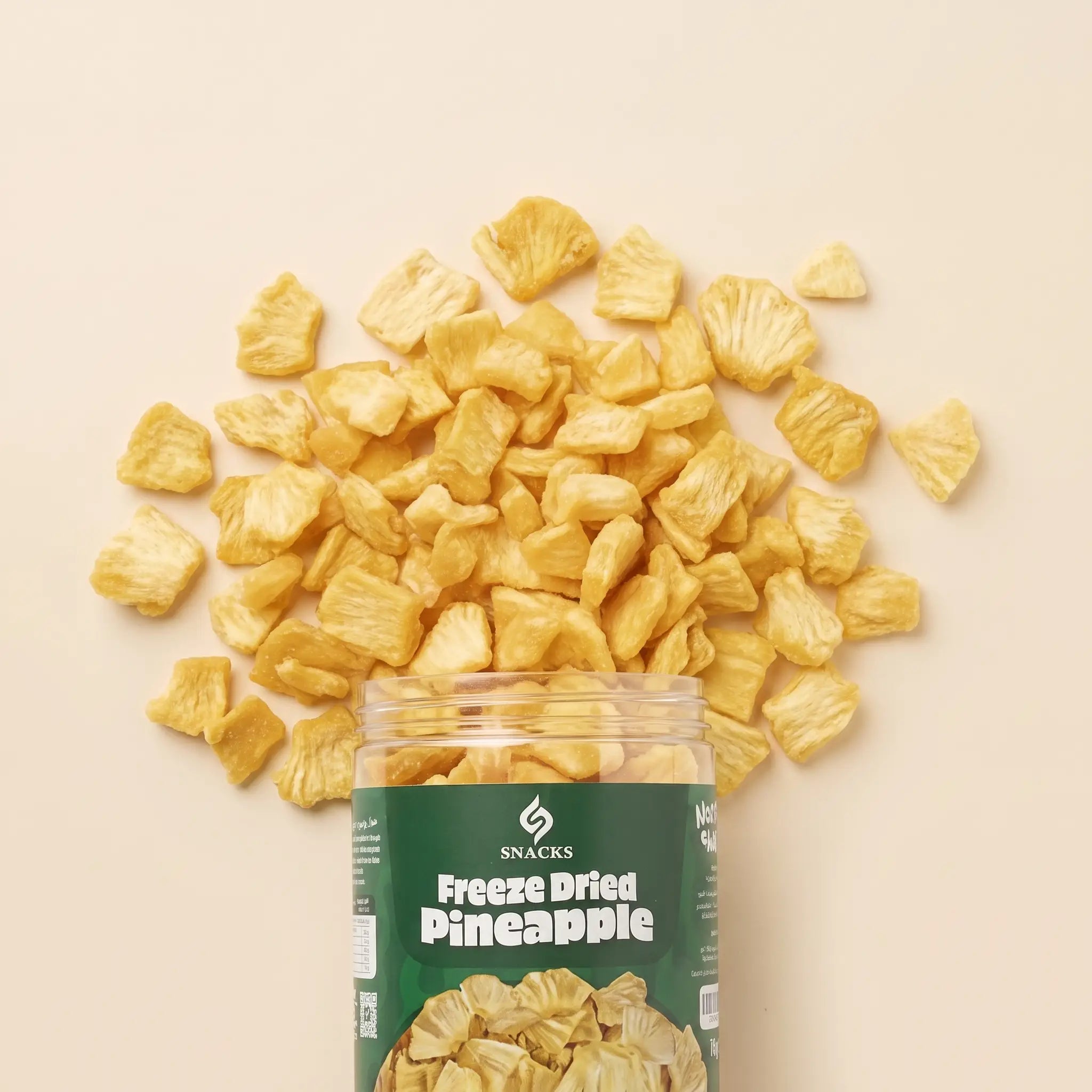 Freeze-Dried Pineapple – Tropical Pieces with Natural Sweetness