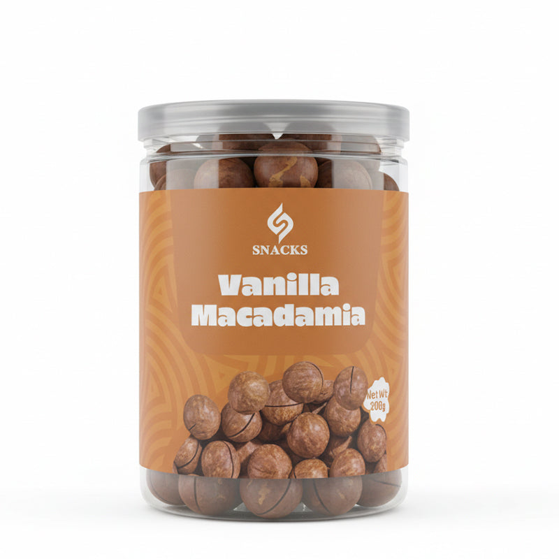 مكاديميا فانيليا بالقشر