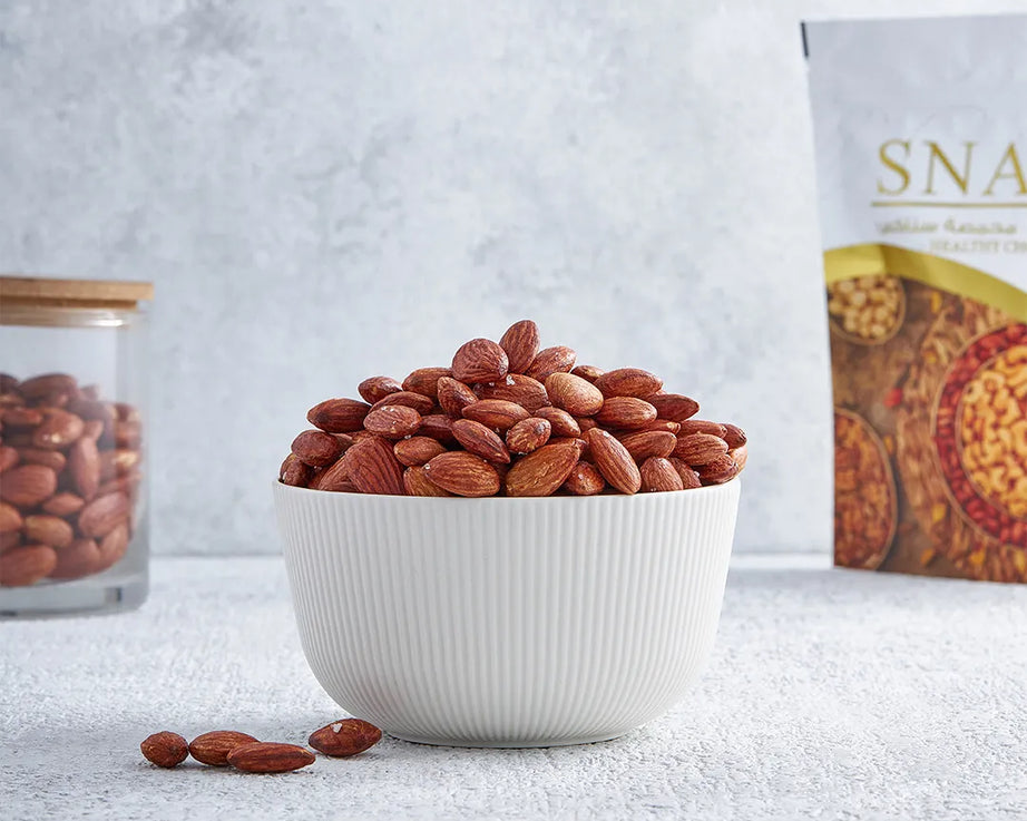 لوز أمريكي محمص