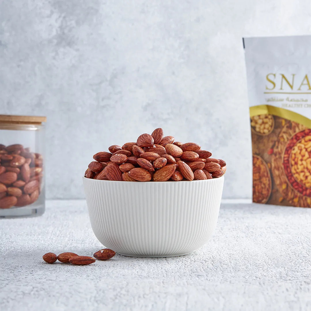 لوز أمريكي محمص