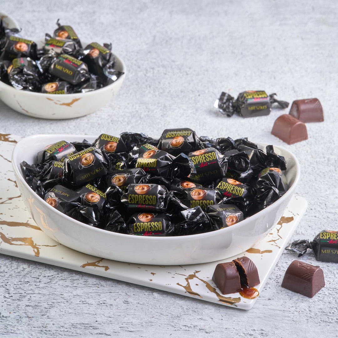 شوكولاتة محشوة سائل إسبريسو